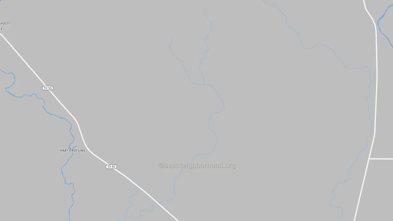 Transit Grade map of Dabney, TX