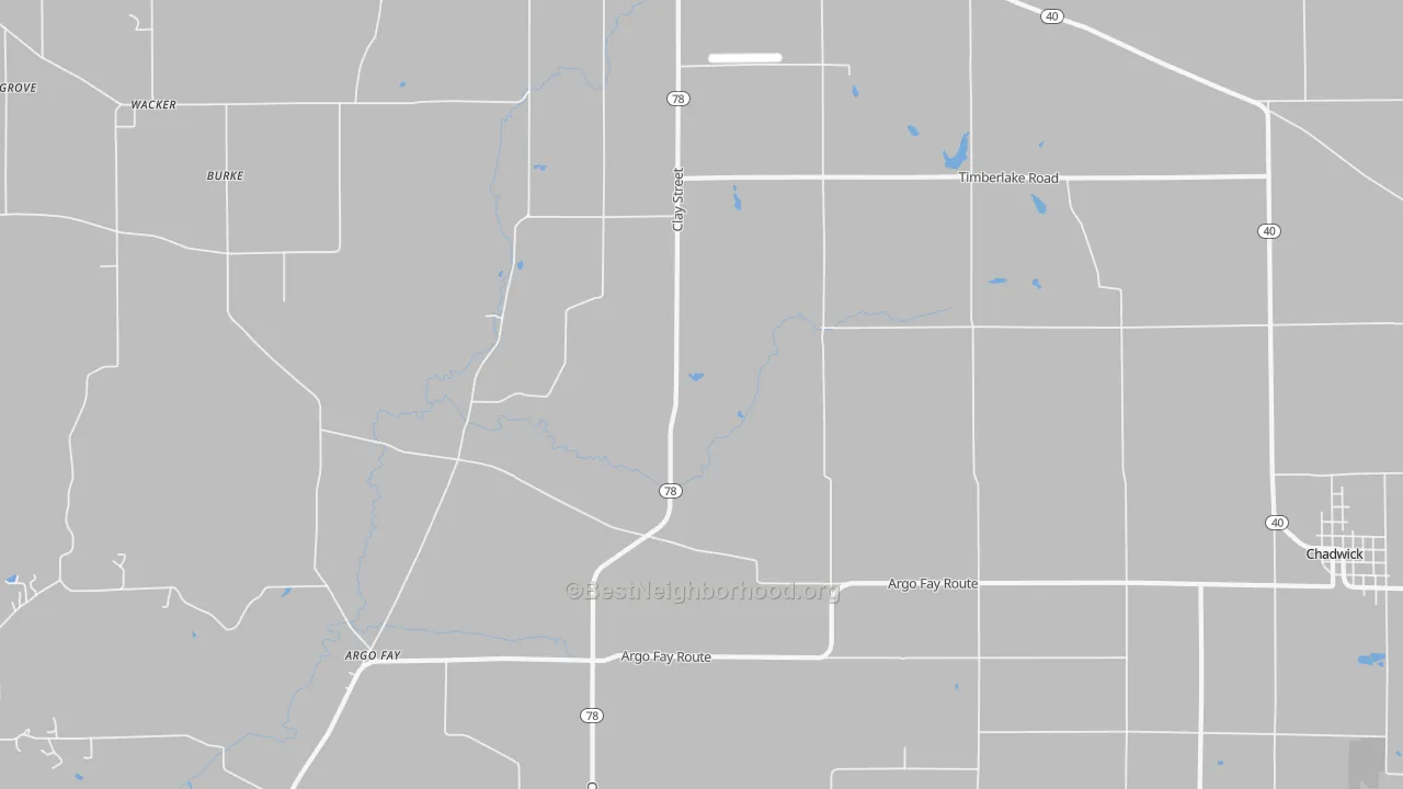 Transit Grade map of Daggett, IL