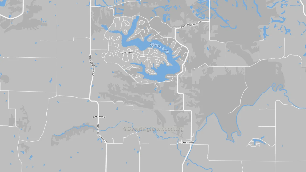 Transit Grade map of Dahinda, IL