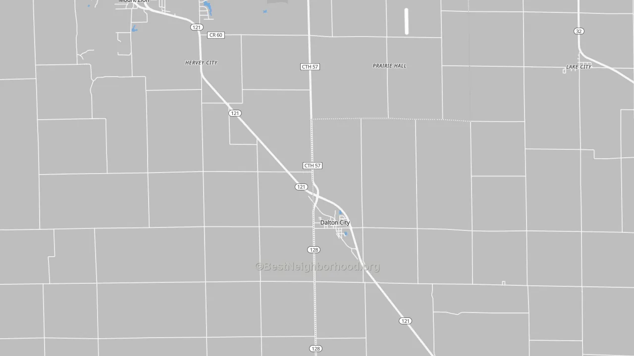 Transit Grade map of Dalton City, IL