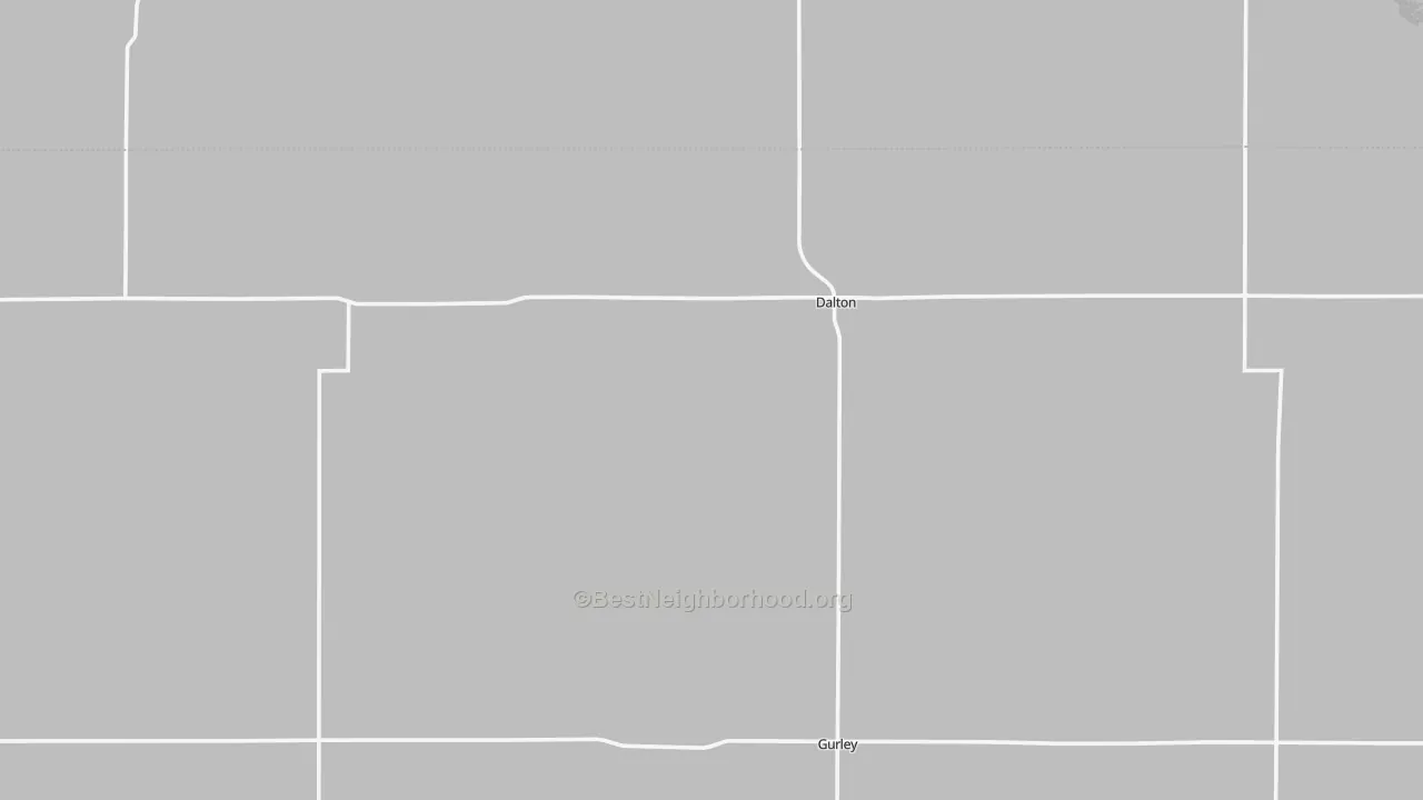 Transit Grade map of Dalton, NE