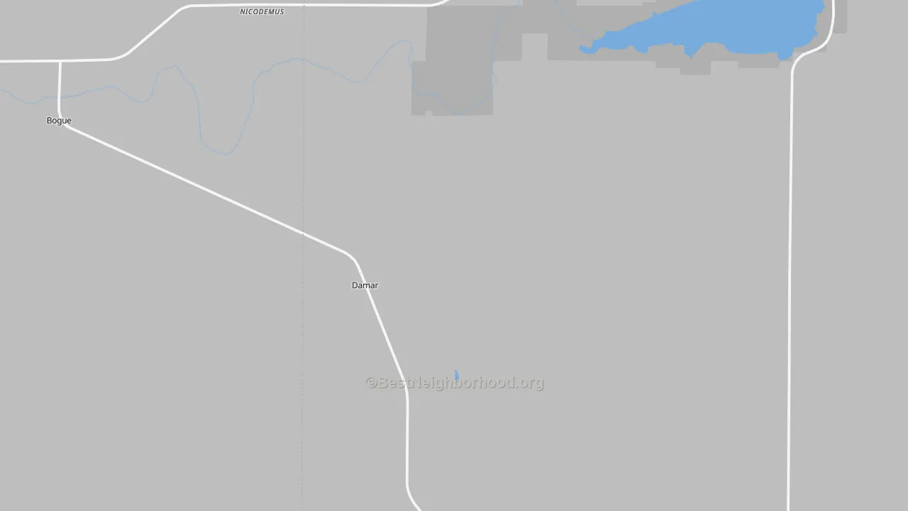 Transit Grade map of Damar, KS