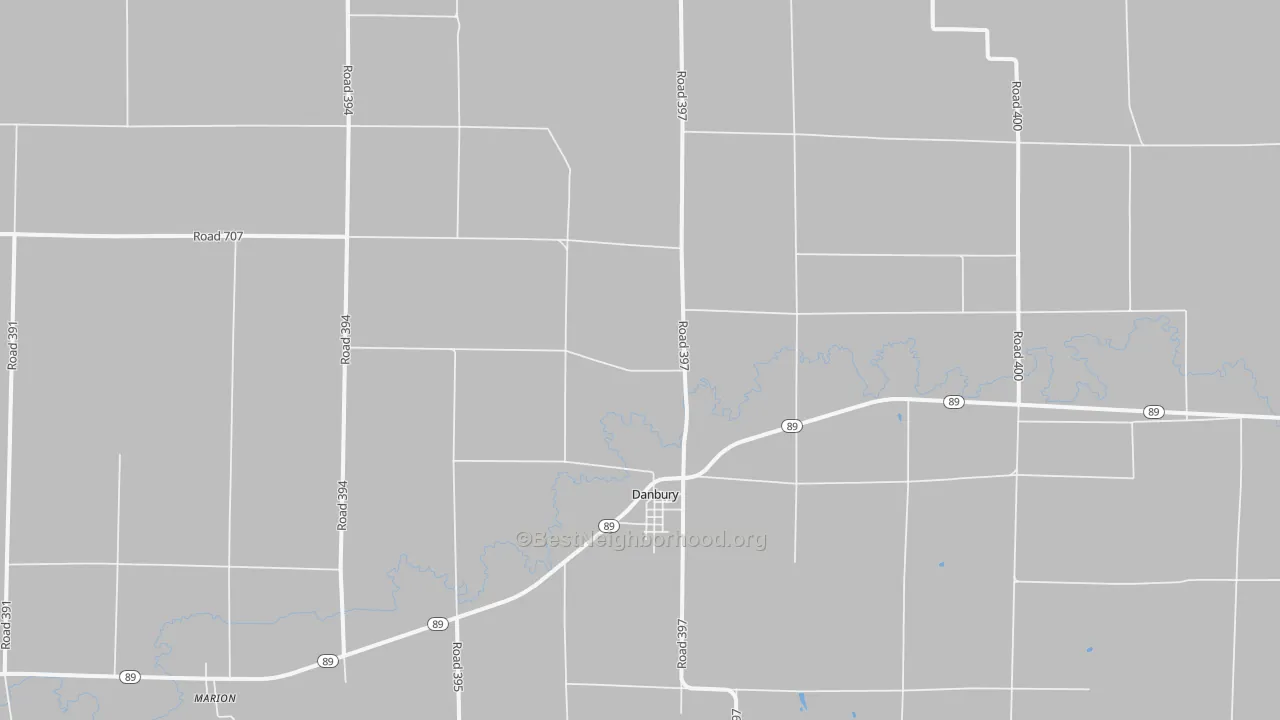 Transit Grade map of Danbury, NE
