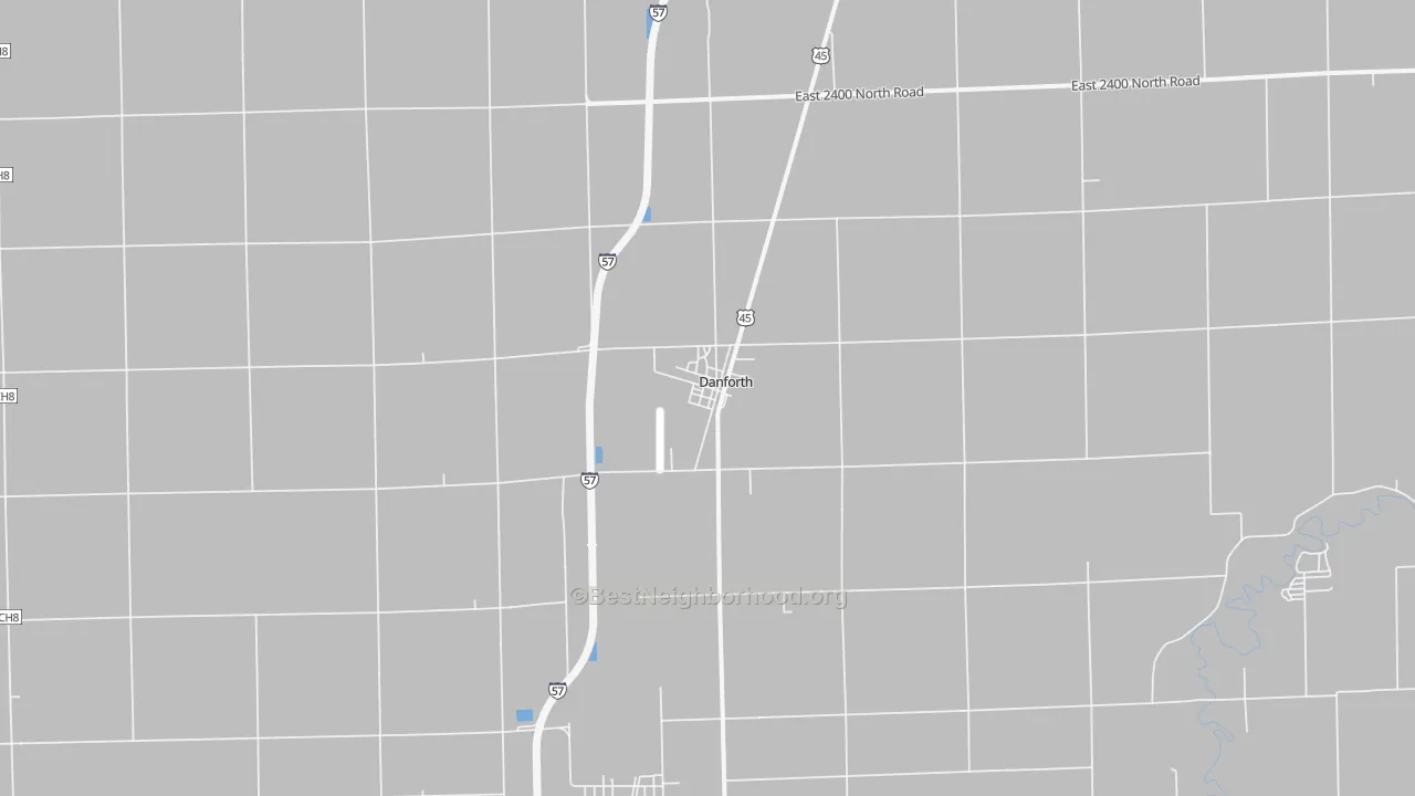 Transit Grade map of Danforth, IL