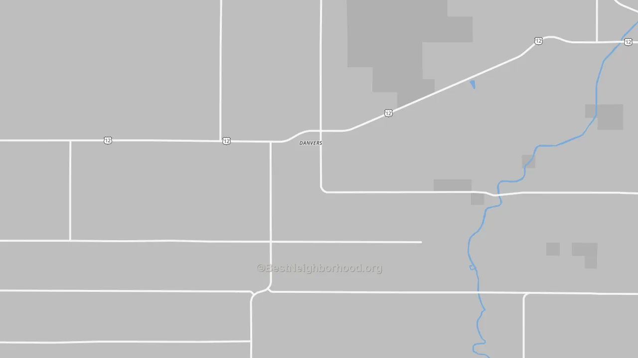 Transit Grade map of Danvers, MN