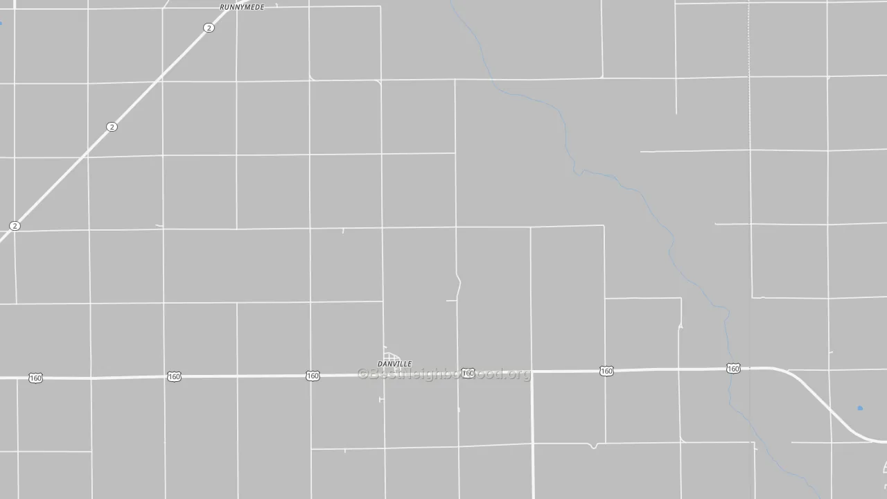 Transit Grade map of Danville, KS