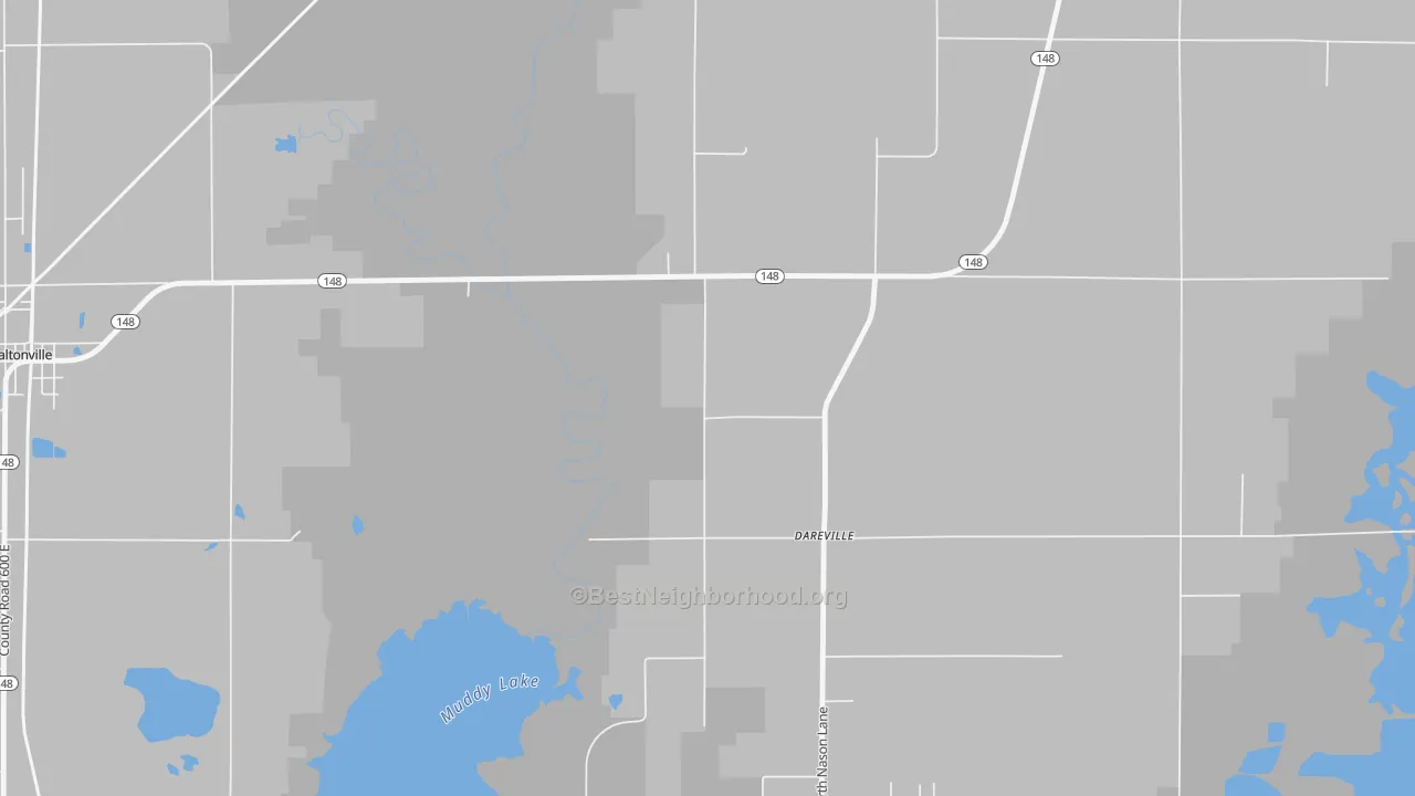 Transit Grade map of Dareville, IL