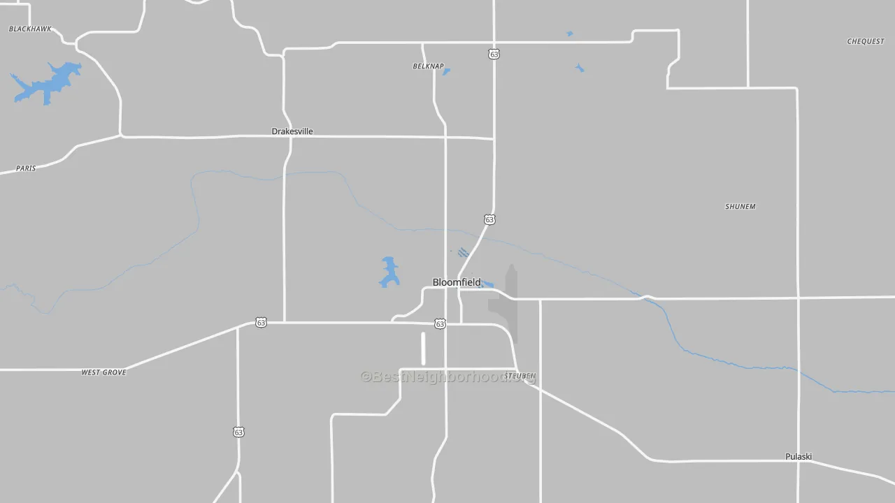Transit Grade map of Davis County, IA