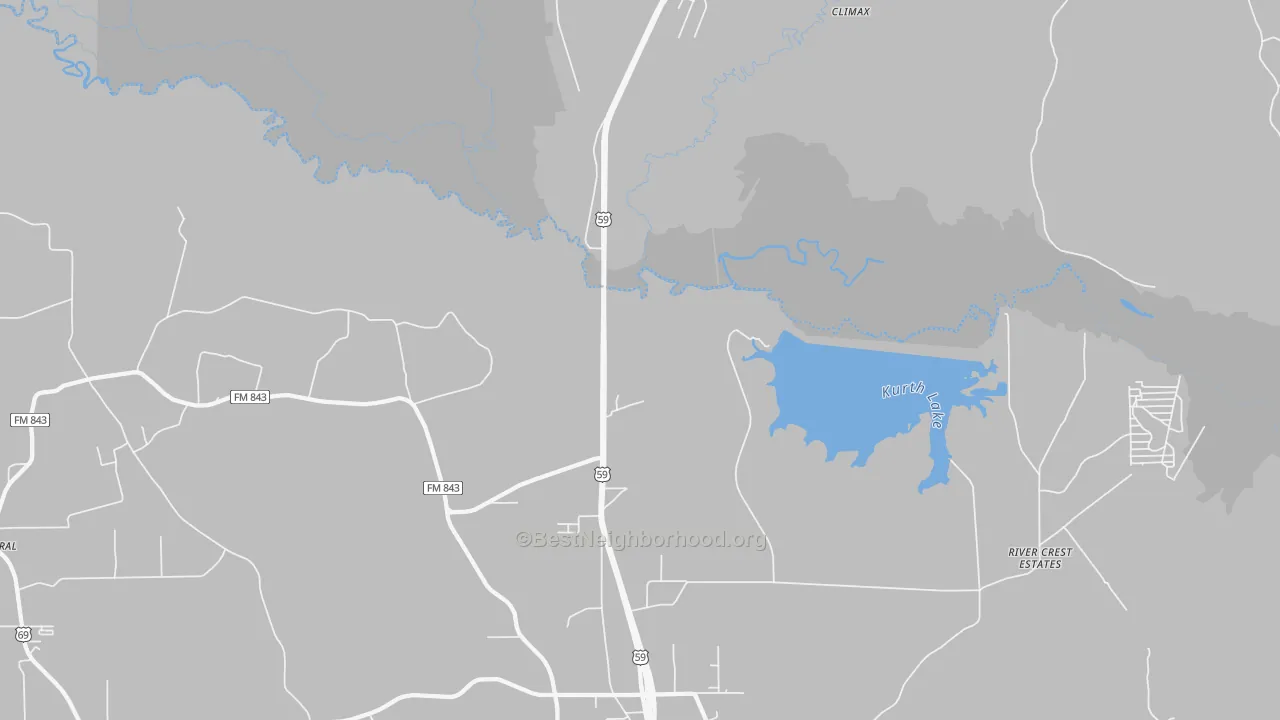 Transit Grade map of Davisville, TX