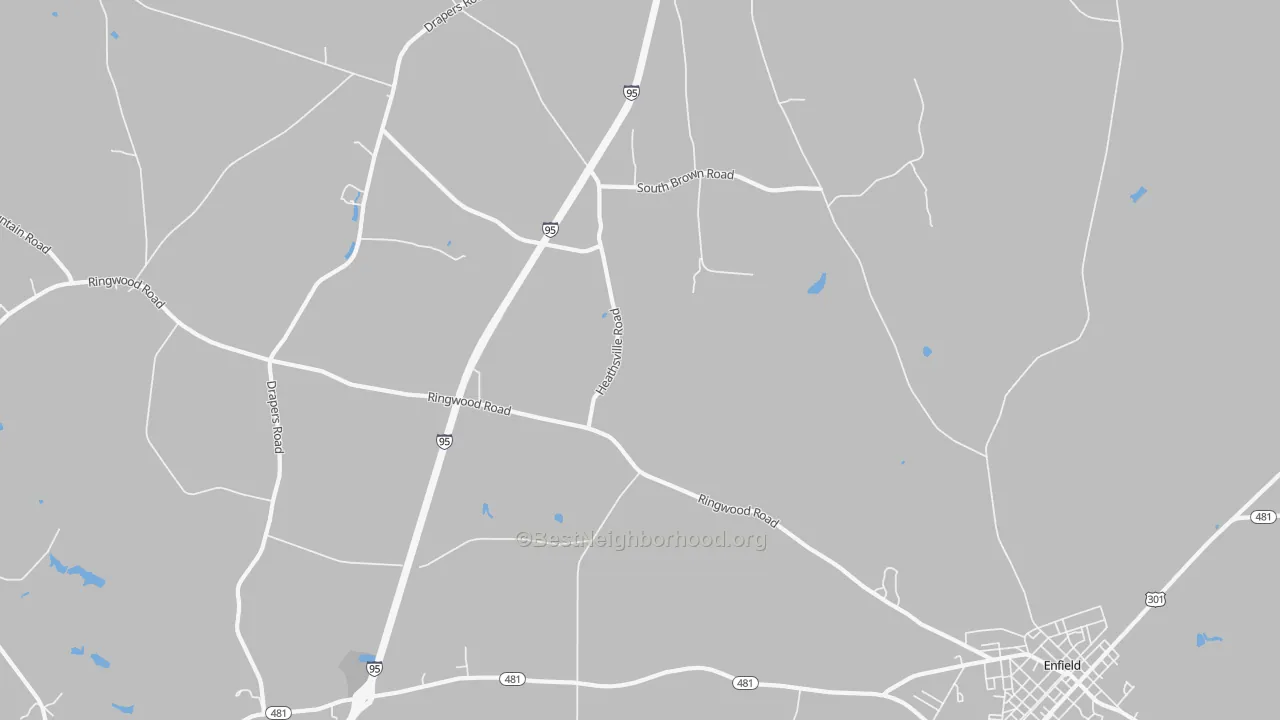 Transit Grade map of Dawson Crossroads, NC