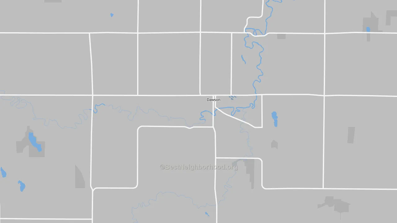Transit Grade map of Dawson, MN