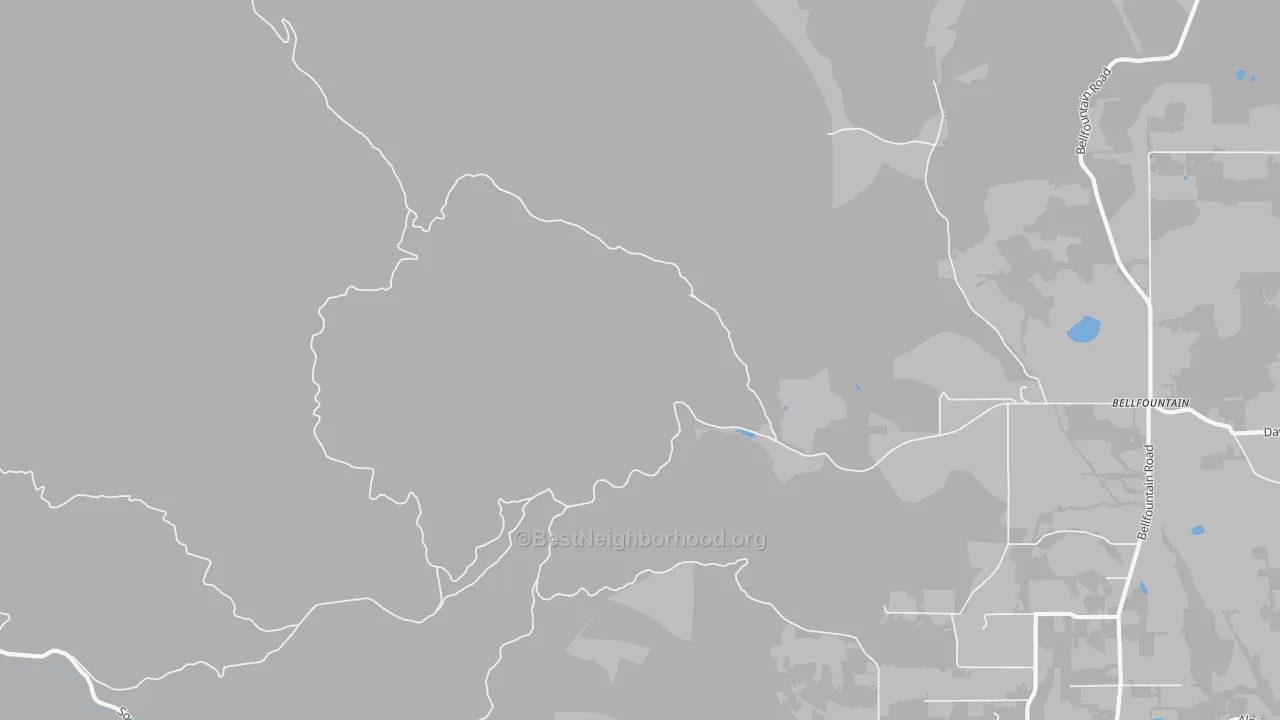 Transit Grade map of Dawson, OR