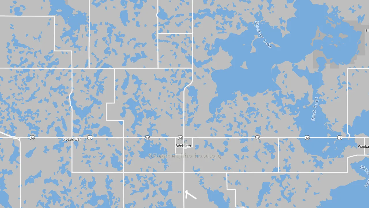 Transit Grade map of Day County, SD