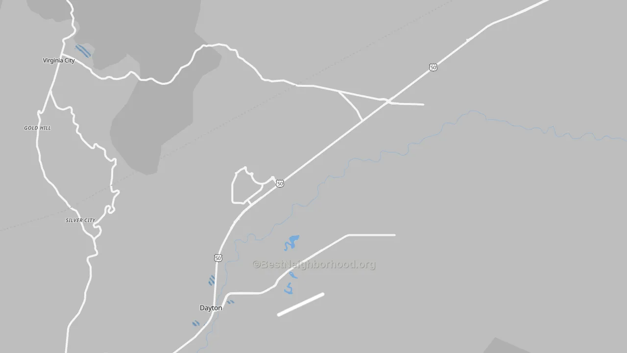 Transit Grade map of Dayton, NV