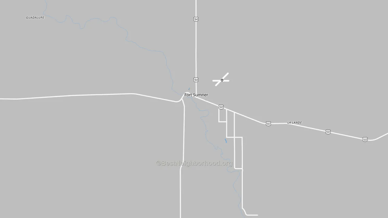 Transit Grade map of De Baca County, NM