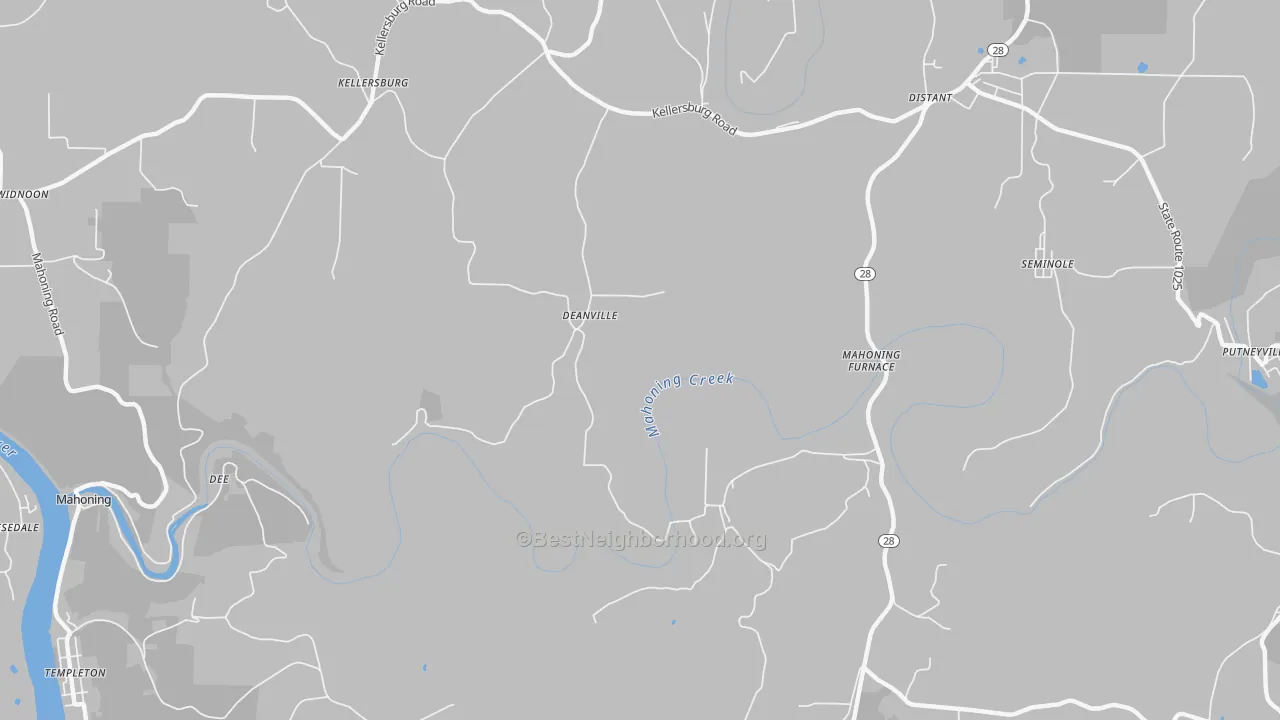 Transit Grade map of Deanville, PA