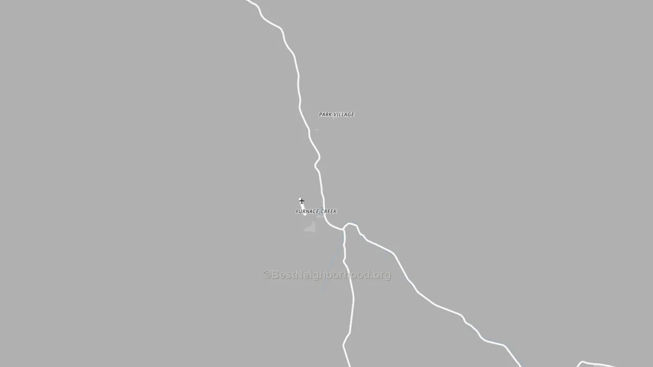 Transit Grade map of Death Valley, CA