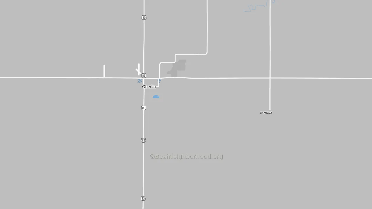 Transit Grade map of Decatur County, KS