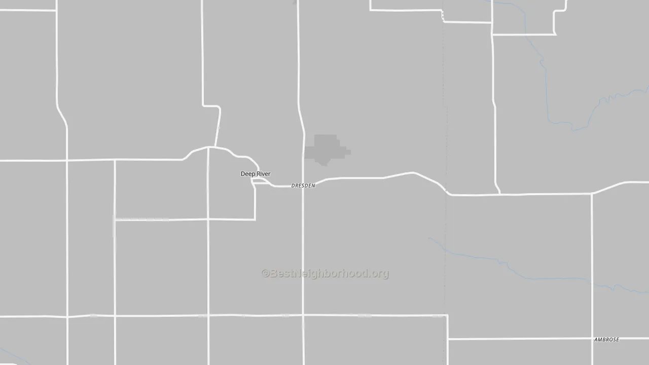 Transit Grade map of Deep River, IA