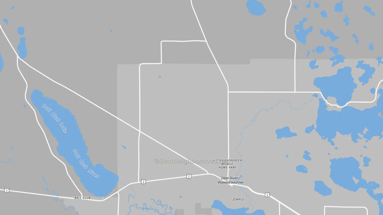 Transit Grade map of Deer River, MN