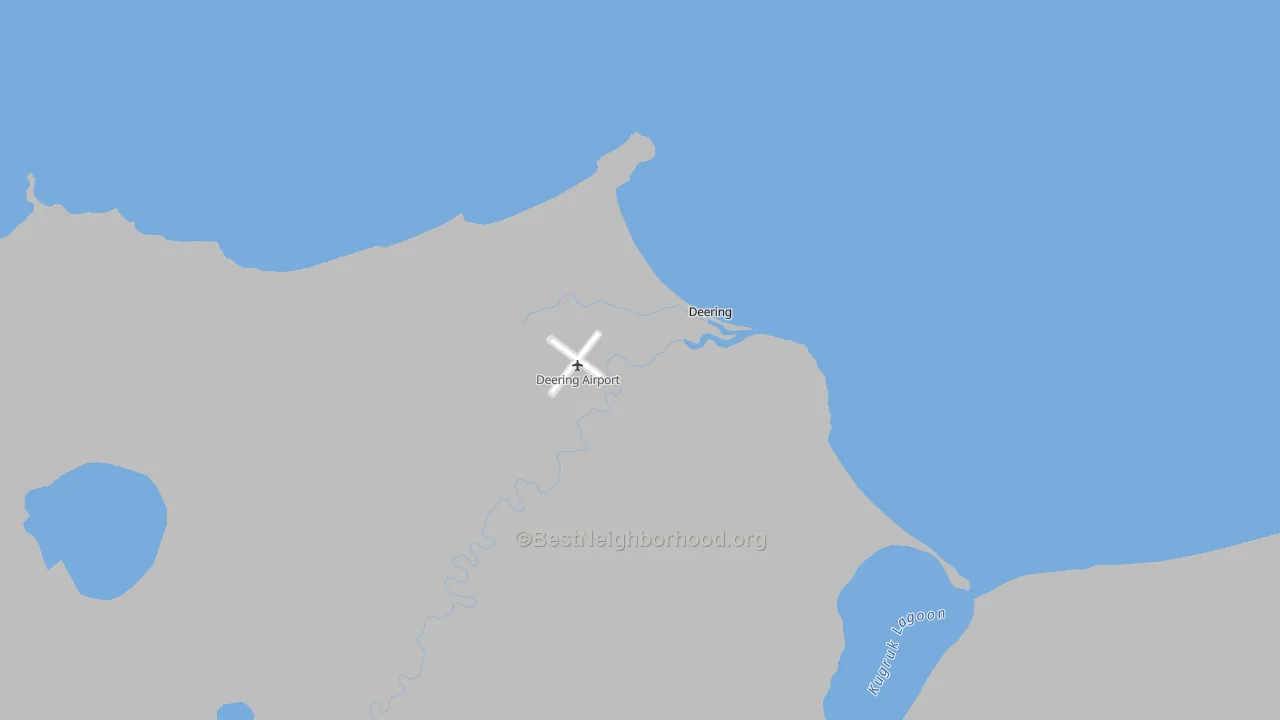 Transit Grade map of Deering, AK