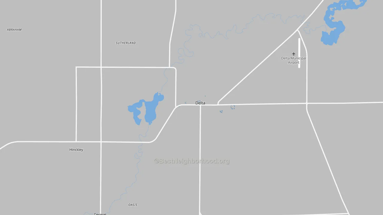 Transit Grade map of Delta, UT
