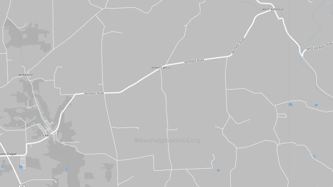 Transit Grade map of Dennys Mill, PA