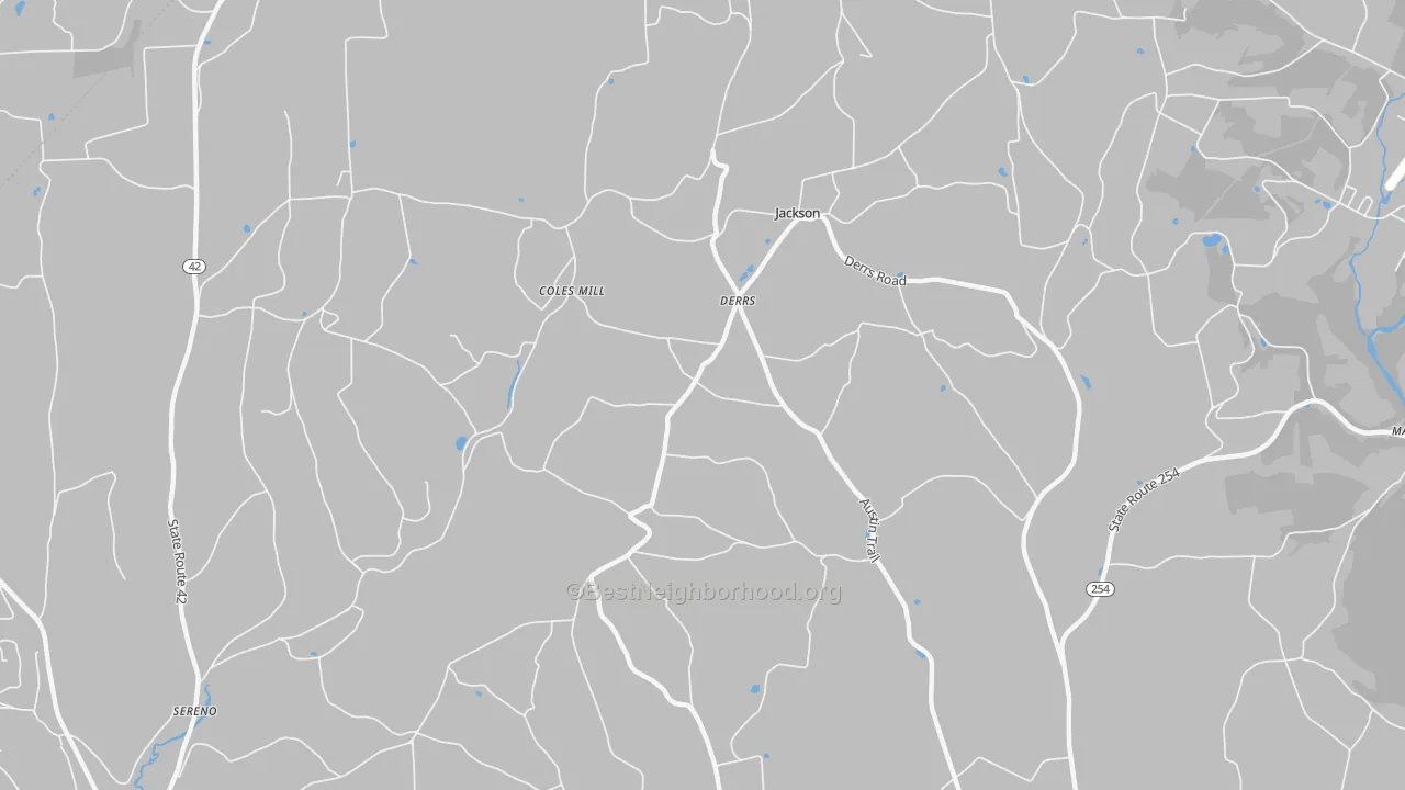 Transit Grade map of Derrs, PA