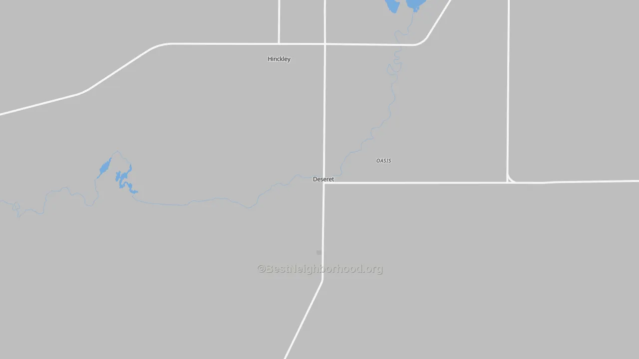 Transit Grade map of Deseret, UT