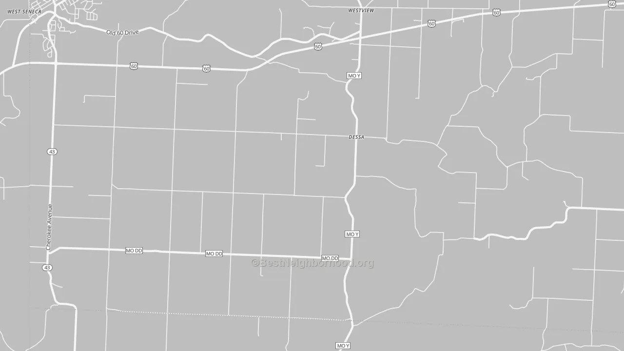 Transit Grade map of Dessa, MO