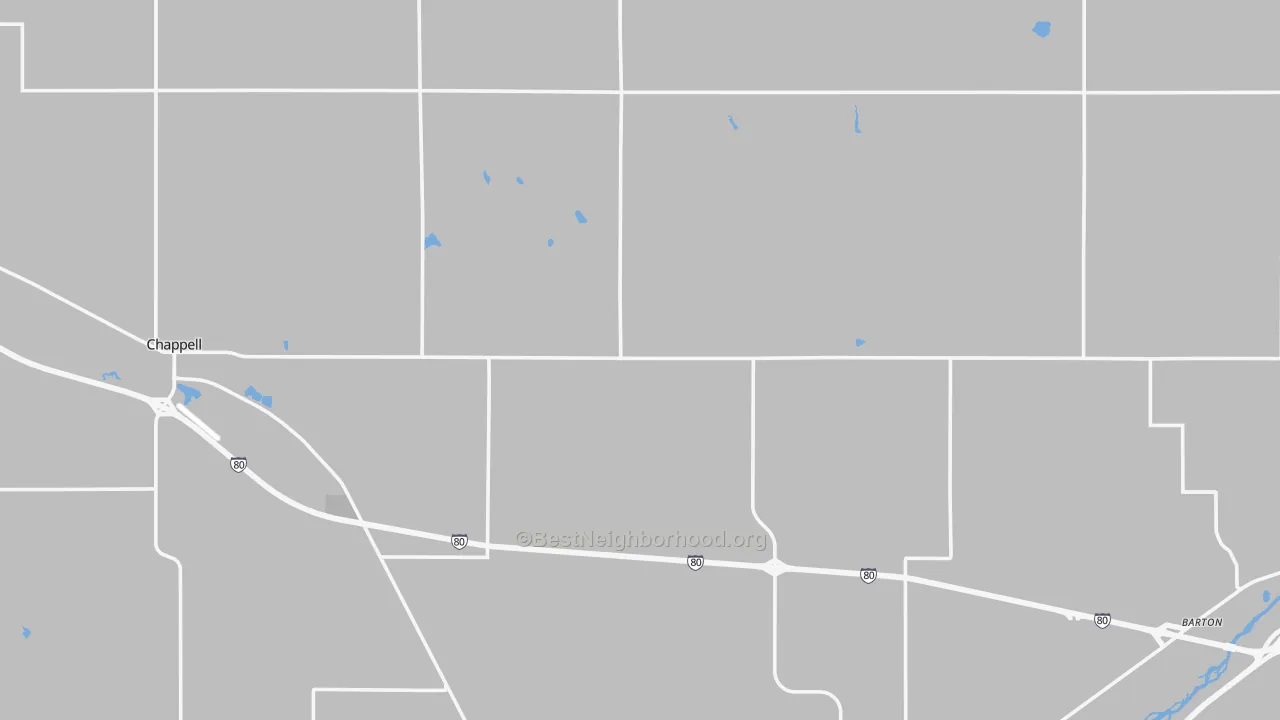 Transit Grade map of Deuel County, NE
