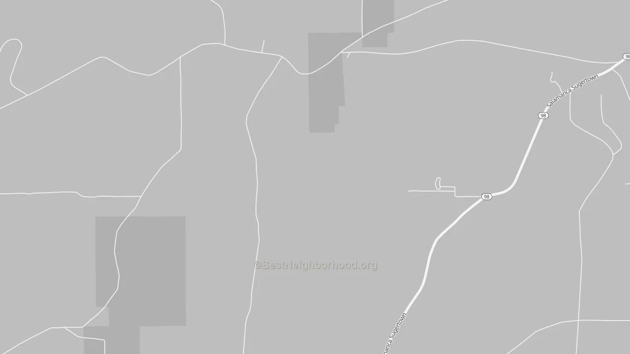 Transit Grade map of Devereaux, NY