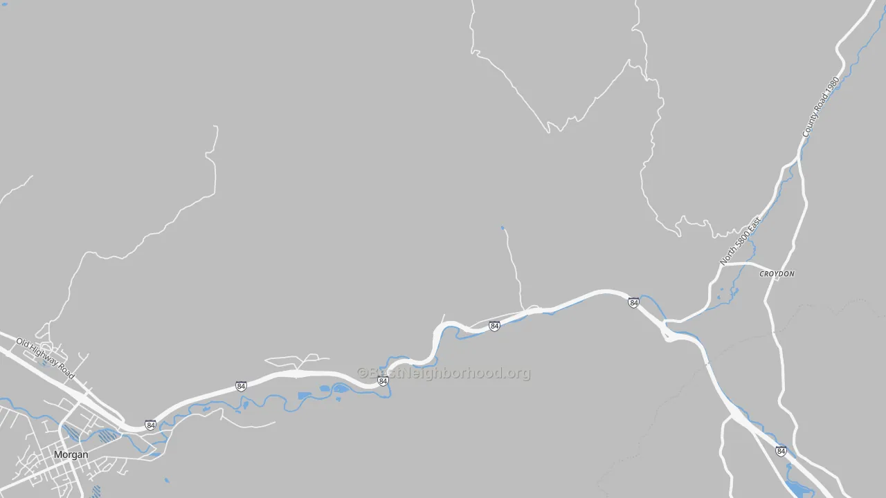 Transit Grade map of Devils Slide, UT