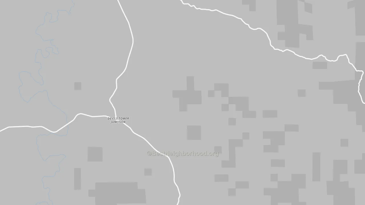 Transit Grade map of Devils Tower, WY