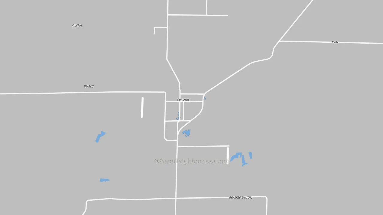 Transit Grade map of DeWitt, AR