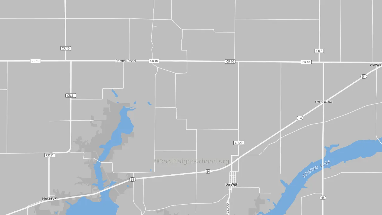 Transit Grade map of Dewitt, IL