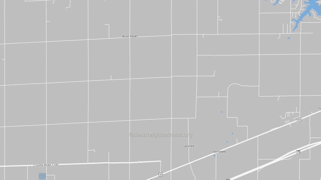 Transit Grade map of Dexter, IL