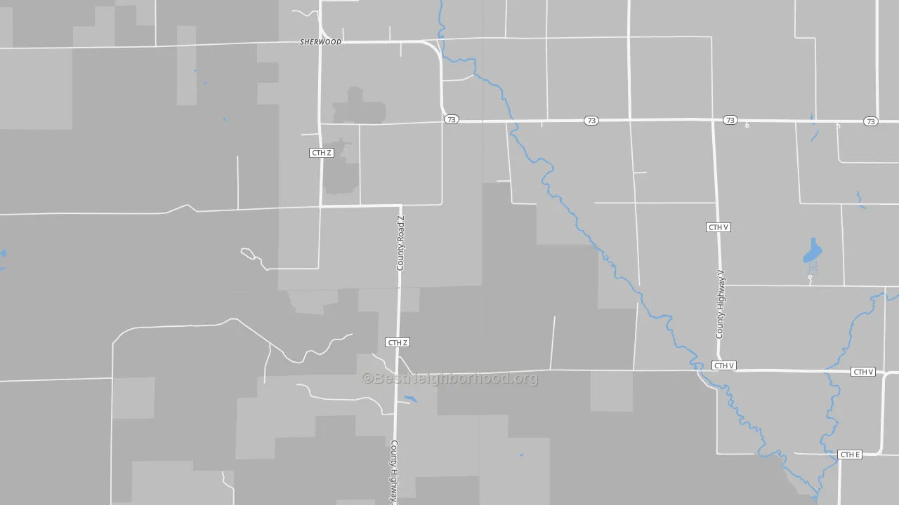 Transit Grade map of Dexterville, WI