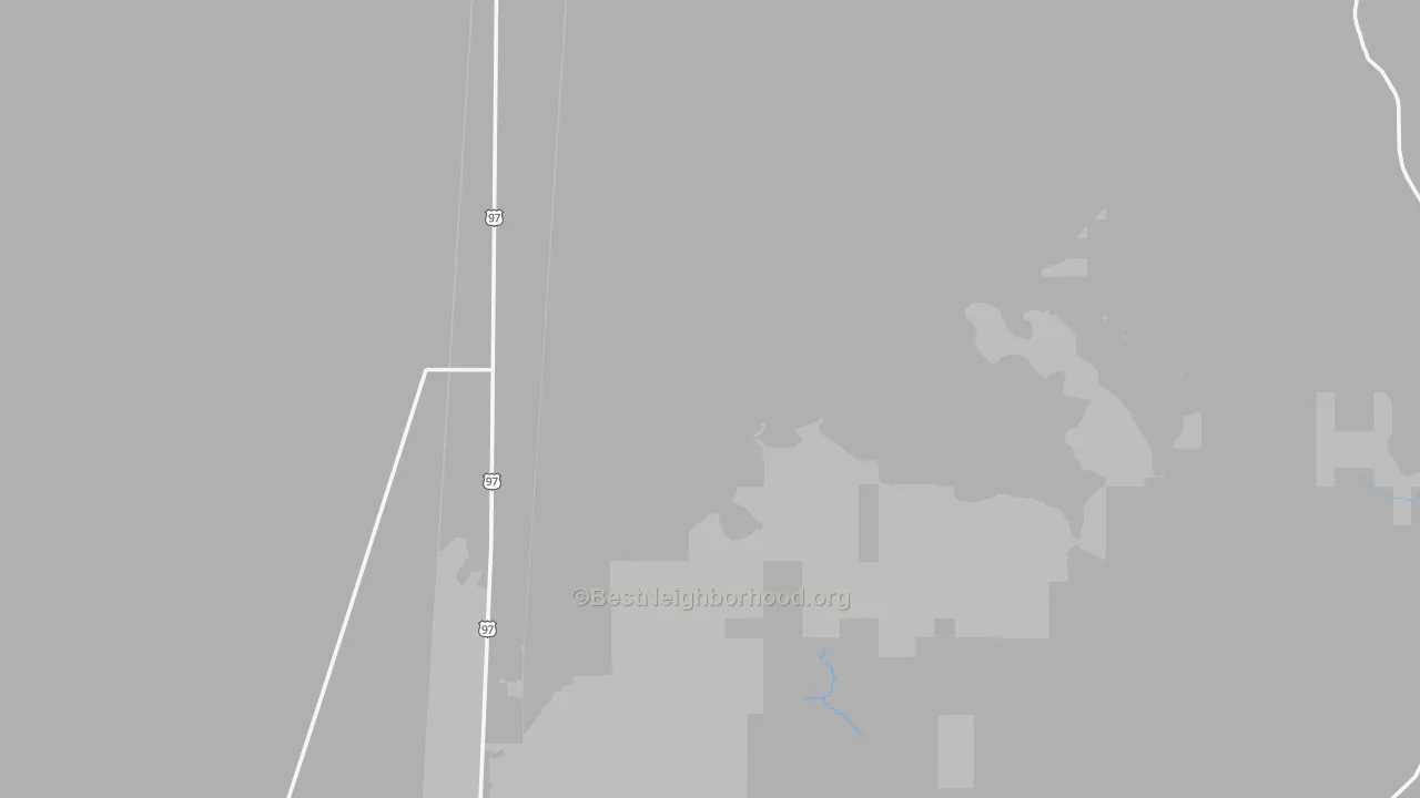 Transit Grade map of Diamond Lake Junction, OR