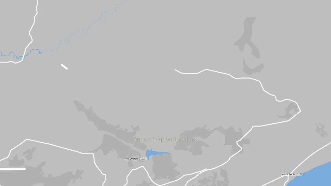 Transit Grade map of Diamond Ridge, AK
