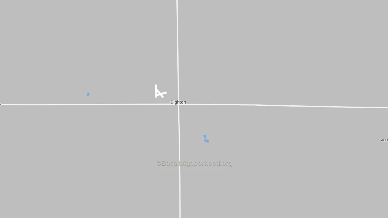 Transit Grade map of Dighton, KS