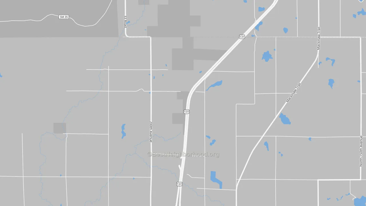 Transit Grade map of Dighton, MI