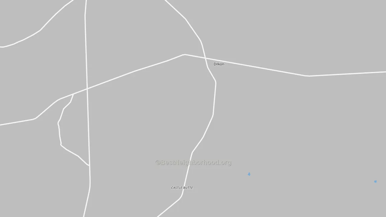 Transit Grade map of Dilkon, AZ