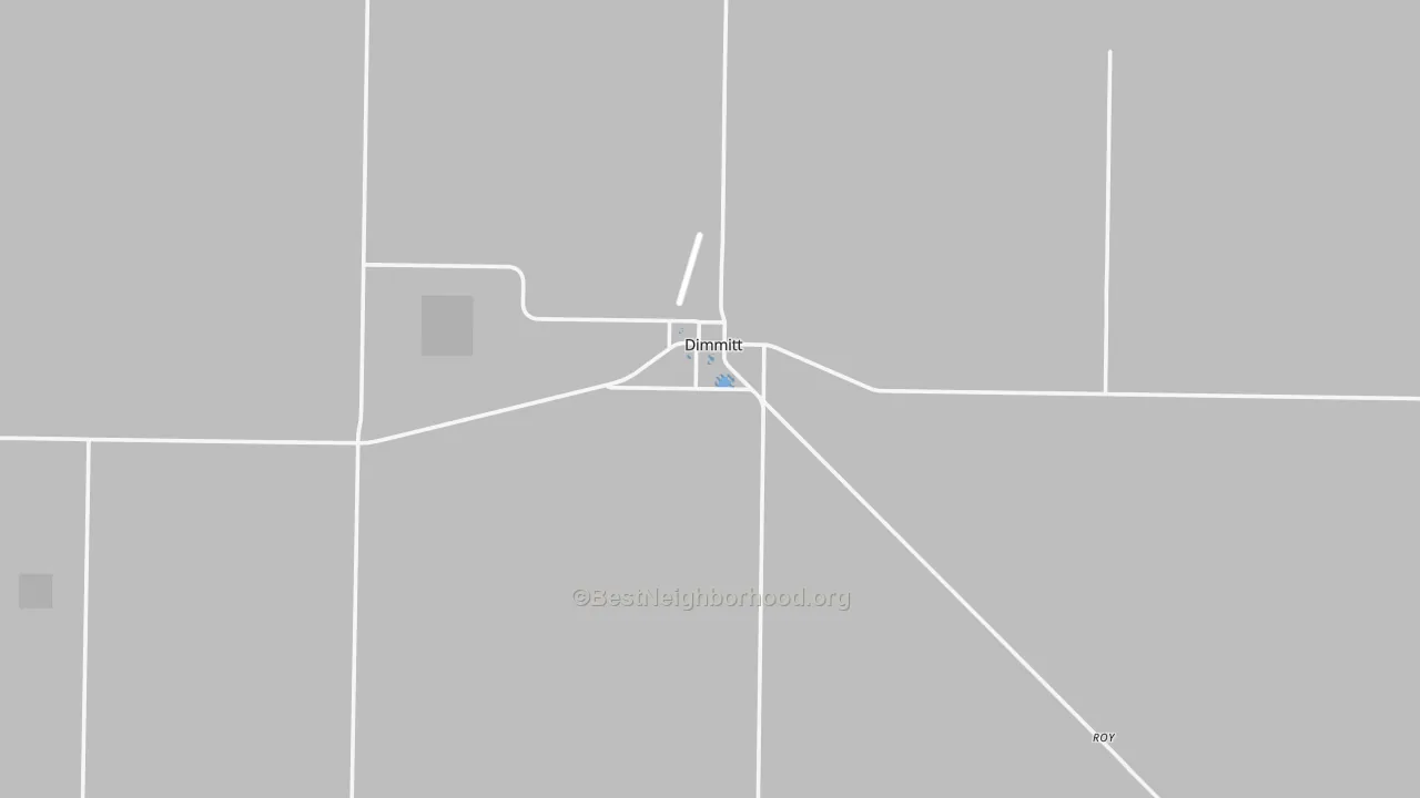 Transit Grade map of Dimmitt, TX