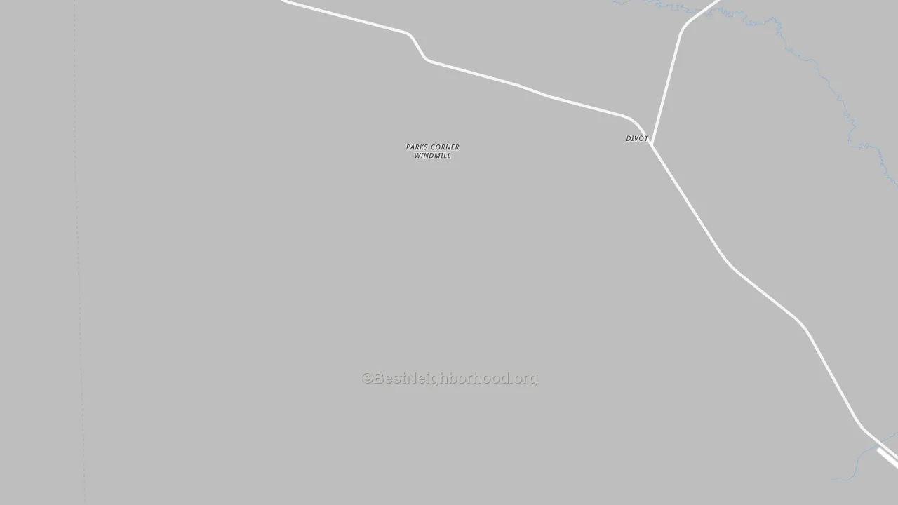 Transit Grade map of Divot, TX