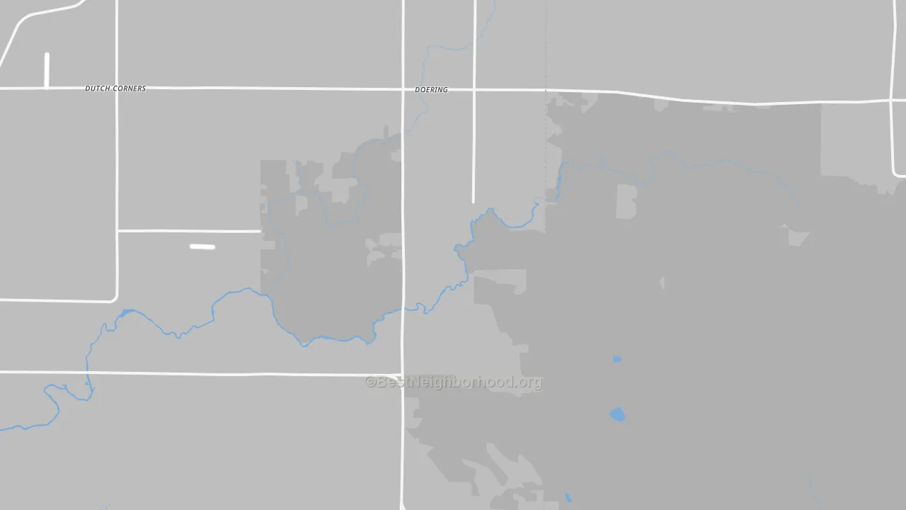 Transit Grade map of Doering, WI
