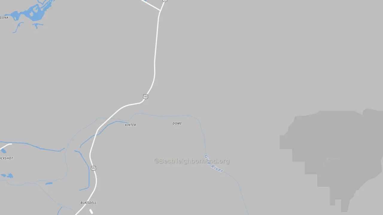 Transit Grade map of Dome, AZ