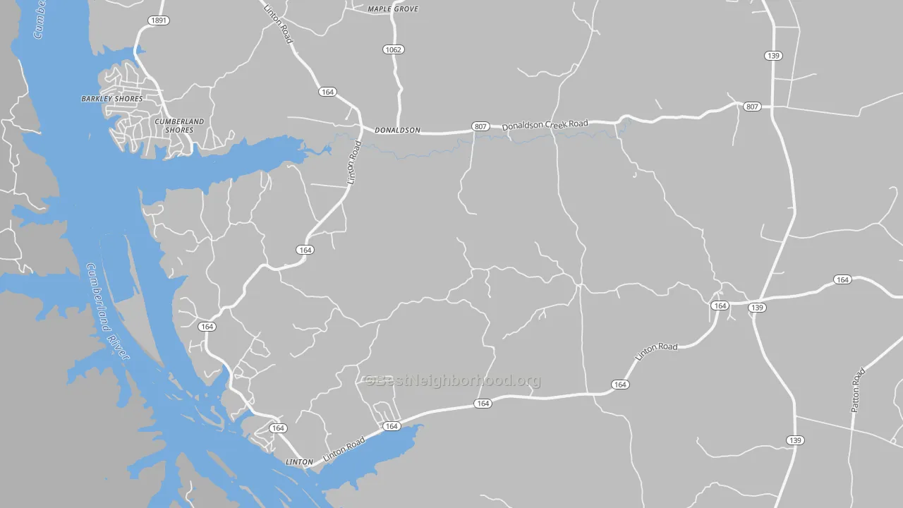 Transit Grade map of Donaldson, KY