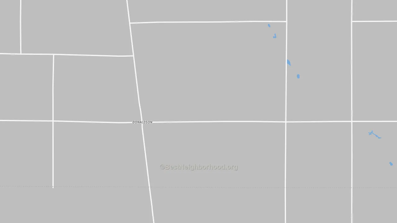 Transit Grade map of Donaldson, MN