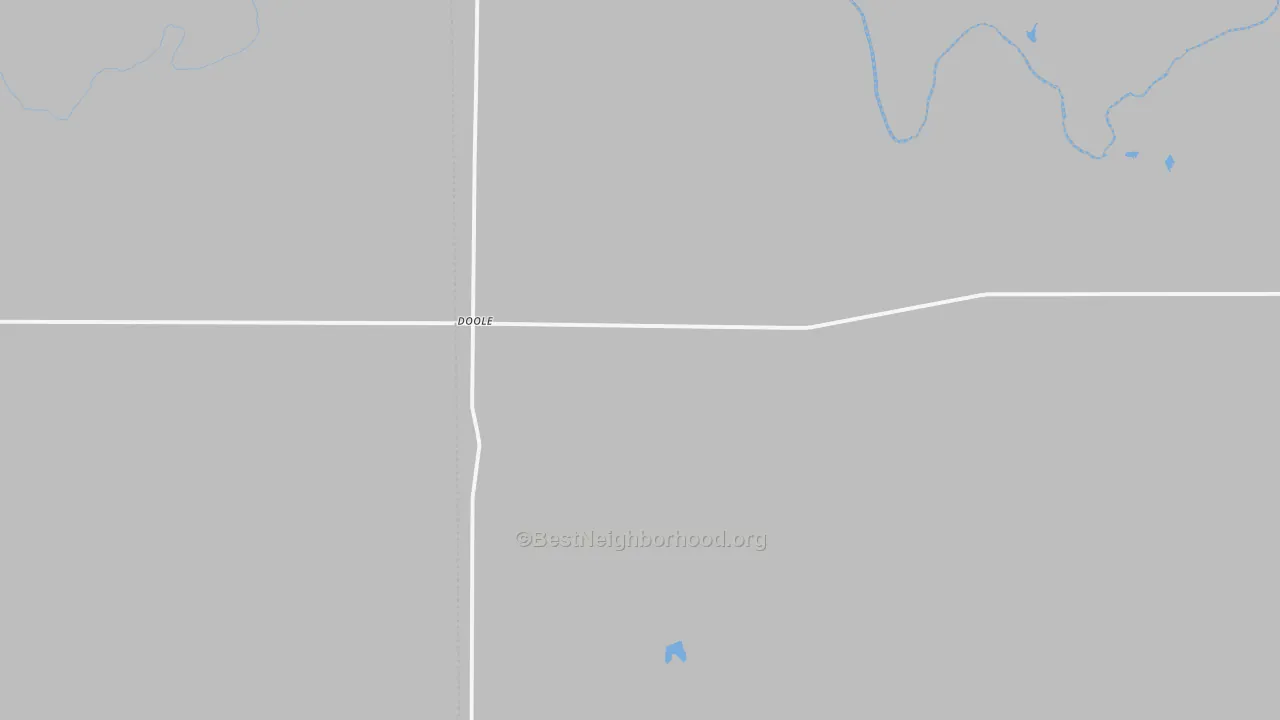 Transit Grade map of Doole, TX